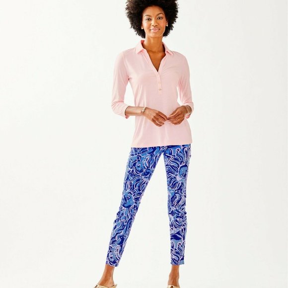 Lilly Pulitzer South Ocean Skinny Stretch Pants - Picture 2 of 12